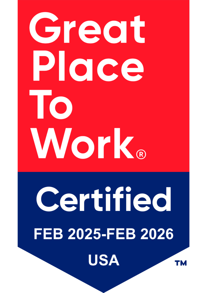 Great Place to Work badge 2025